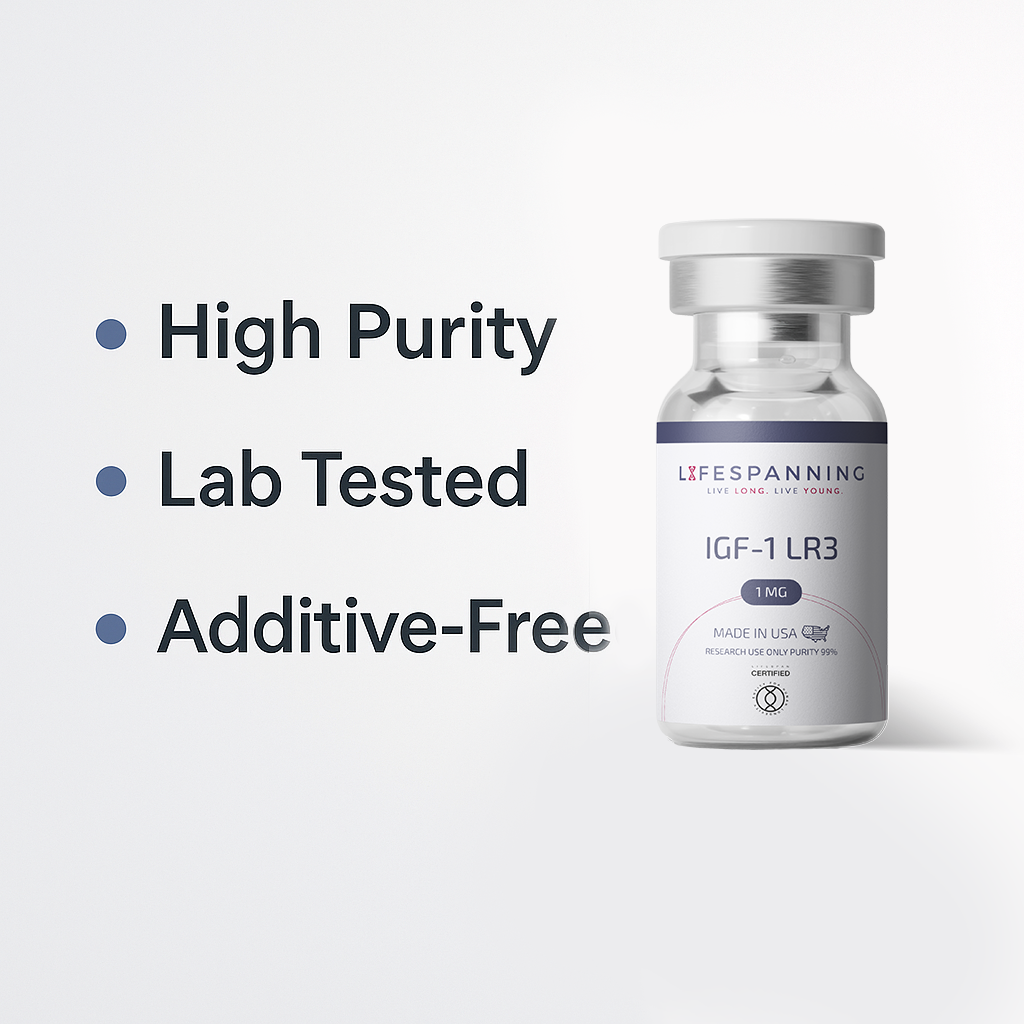 IGF-1 LR3 - 1 mg - Peptide Provider Use Only