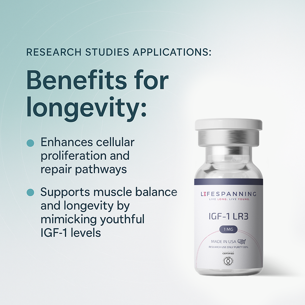 IGF-1 LR3 - 1 mg - Peptide Provider Use Only