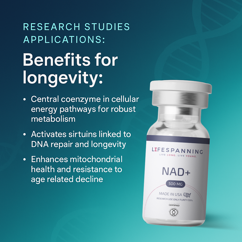 NAD⁺ - 500 mg - Peptide Provider Use Only