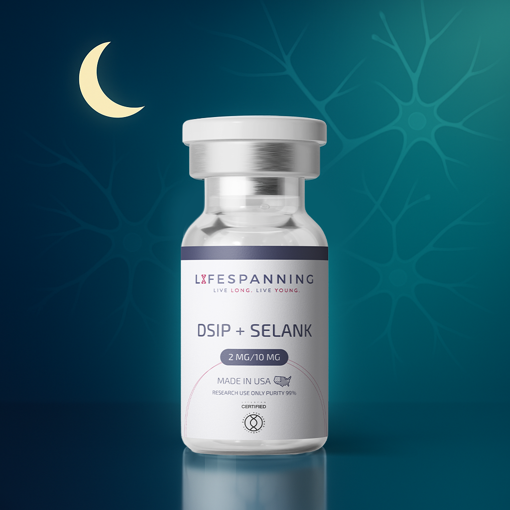 DSIP + Selank Blend - 2 mg / 10 mg - Peptide Provider Use Only