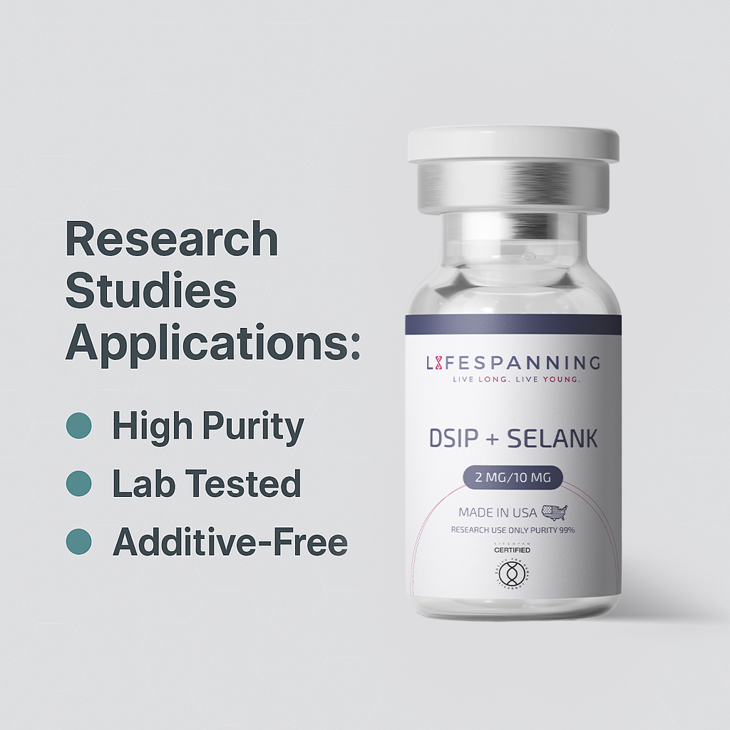 DSIP + Selank Blend - 2 mg / 10 mg - Peptide Provider Use Only