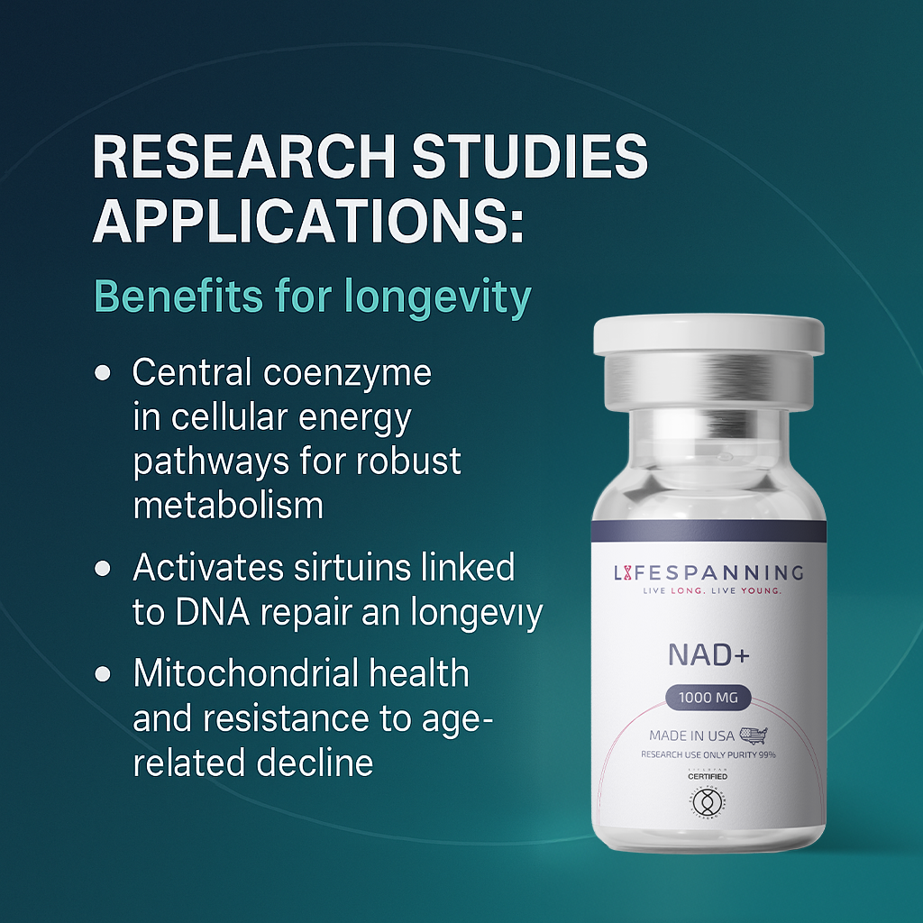 NAD⁺ - 1000 mg - Peptide Provider Use Only