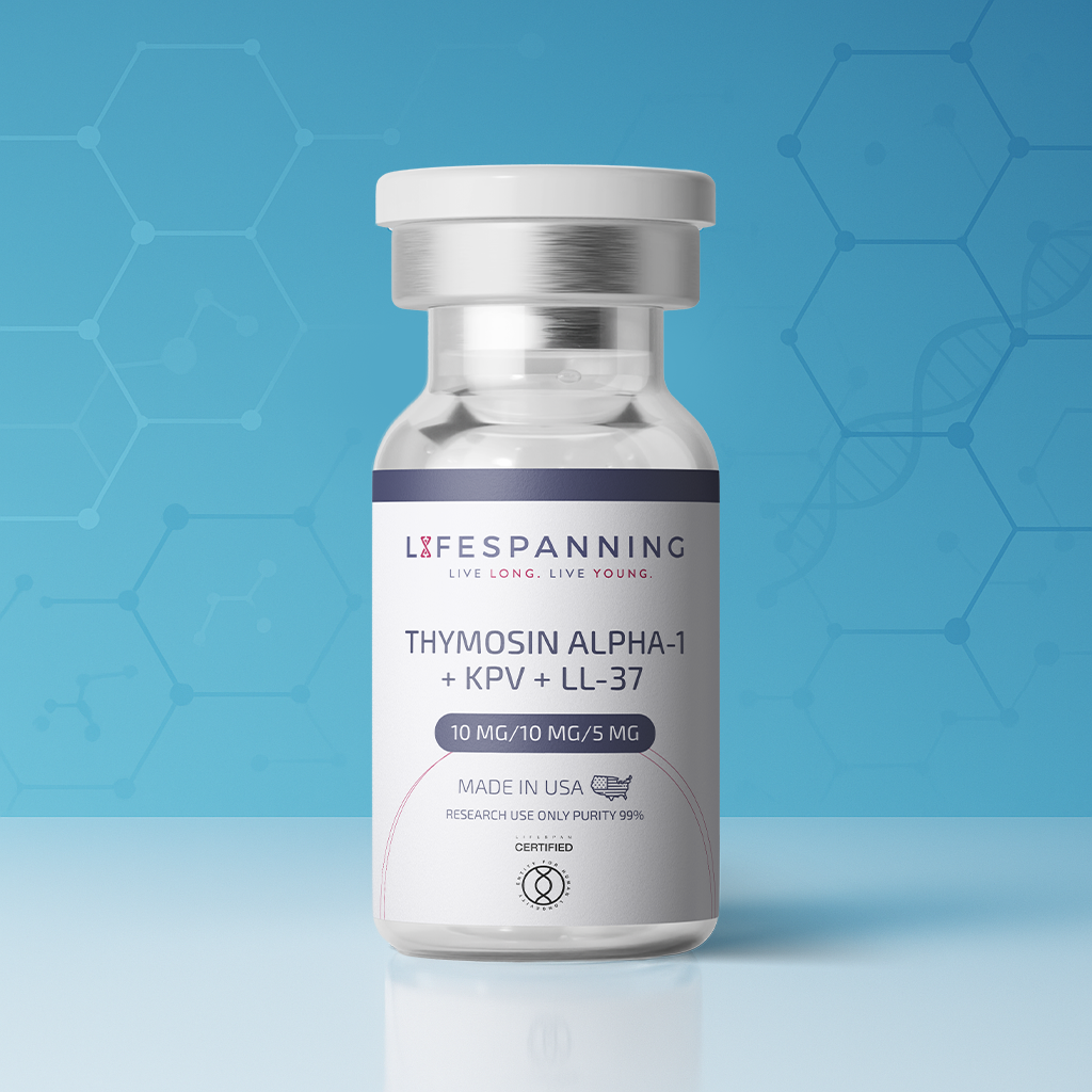 Thymosin Alpha-1 + KPV + LL-37 10mg/10mg/5mg - Peptide Provider Use Only